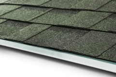 EDGE-CUTTER installed on green shingled roof