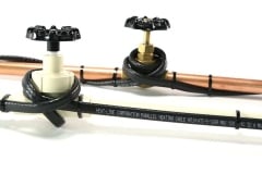 EXT-R Heat Trace Cable on Pipe with Valves