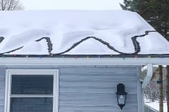 Paladin for Roof heating cable on roof in Winter