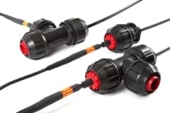 Philmac Fittings on Retro-Line In-Pipe Self-Regulating Heating Cables