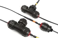 Philmac Fittings on Retro-Line In-Pipe Self-Regulating Heating Cables