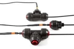 Philmac Fittings on Retro-Line In-Pipe Self-Regulating Heating Cables