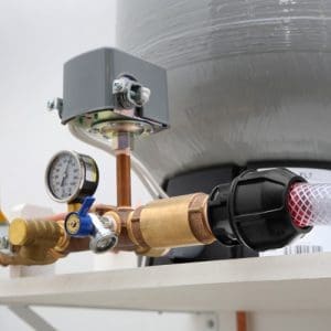 Philmac fitting tightened on water line system